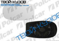 PUNTO II 99-05 ВСТАВКА ЗЕРКАЛА ВЫПУКЛОЕ ХРОМ R