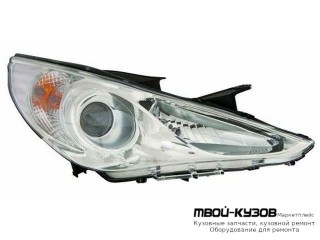 ФАРА ПРАВАЯ СТОРОНА ПОД КОРРЕКТОР (DEPO) для Hyundai SONATA (2010-)