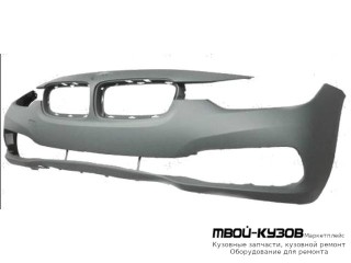 БАМПЕР ПЕРЕДНИЙ ГРУНТ (ТАЙВАНЬ) для BMW F30 3 series (2012-)