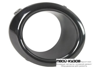 РЕШЕТКА БАМПЕРА ПЕРЕДНИЙ ПРАВАЯ СТОРОНА П/ПРОТИВОТУМ ЧЁРНЫЙ (ТАЙВАНЬ) для Nissan NOTE (01.2006-) E11E