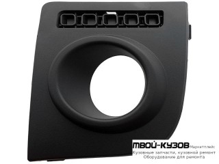 РЕШЕТКА БАМПЕРА ПЕРЕДНИЙ ЛЕВАЯ СТОРОНА С ОТВЕРСТИЯМИ ПОД ПРОТИВОТУМАННЫЕ ФАРЫ (ТАЙВАНЬ) для Ford FUSION (2002-)