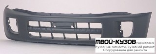 БАМПЕР ПЕРЕДНИЙ С ОТВ П/РАСШИРИТ ГРУНТ (ТАЙВАНЬ) для Toyota RAV4 (2000-2003) (2004-2005)