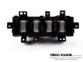 ФАРА ПРОТИВОТУМАННАЯ ЛЕВАЯ СТОРОНА DRL( ХОД. ОГНИ) ЧЁРНЫЙ (КИТАЙ) для Jetour X70 PLUS (2020-)