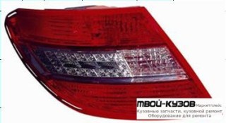 ФОНАРЬ ЗАДНИЙ ВНЕШНИЙ ЛЕВАЯ СТОРОНА С ДИОД (DEPO) для Mercedes W204 (2007-)