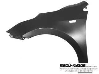 КРЫЛО ПЕРЕДНИЙ ЛЕВАЯ СТОРОНА С ОТВ ПОД ПОВТОРИТЕЛЬ (СЕДАН) (КИТАЙ) для KIA RIO (2017-), KIA RIO (2020-)