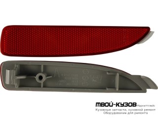 ФОНАРЬ-КАТАФОТ ЛЕВАЯ СТОРОНА В ЗАДНИЙ БАМПЕР (СЕДАН) (КИТАЙ) для Mazda 3 (2013-)