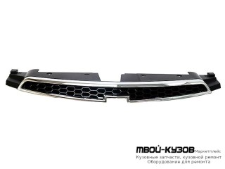 РЕШЕТКА РАДИАТОРА ВЕРХН ХРОМ-ЧЁРНЫЙ (КИТАЙ) для Chevrolet CRUZE (2009-)