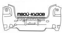 TYCRL92-620 - ПАНЕЛЬ БАГАЖНИКА (ТАЙВАНЬ) Toyota Corolla AE100 (1992-1997)