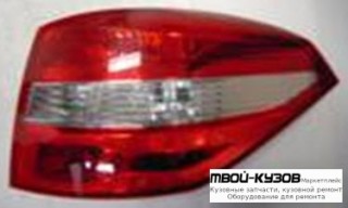 ФОНАРЬ ЗАДНИЙ ВНЕШНИЙ ПРАВАЯ СТОРОНА (УНИВЕРСАЛ) (DEPO) КРАСНЫЙ-БЕЛ для Renault LAGUNA (2007-)