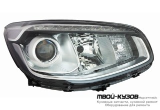 ФАРА ПРАВАЯ СТОРОНА С ДИОД (DEPO) для KIA SOUL (2010-)
