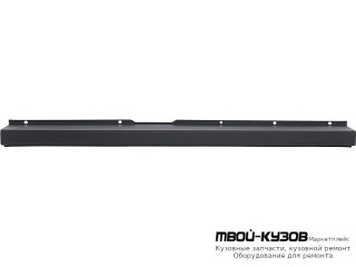 БАМПЕР ЗАДНИЙ ЦЕНТРАЛ (КИТАЙ) для Peugeot BOXER (2006-) / CITROEN JUMPER (2006-) / FIAT DUCATO кроме Рос.сборки (2006-)