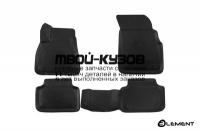 ELEMENT3D0426210k - 3D КОВРИКИ В САЛОН 4 ШТ. (Element) Audi Q7 (2015-)
