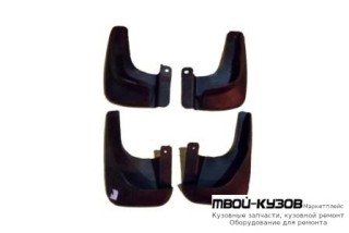 БРЫЗГОВИК ПЕРЕДНИЙ КРЫЛА ЛЕВАЯ + ПРАВАЯ (КОМПЛЕКТ) + ЗАДНИЙ (4 ШТ) (КИТАЙ) для Hyundai ELANTRA (2007-)