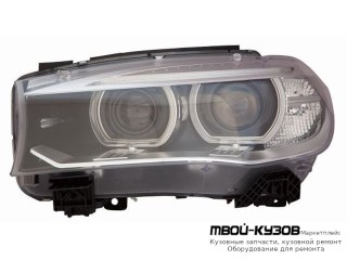 ФАРА ЛЕВАЯ СТОРОНА ЛИНЗОВАННАЯ С КОРРЕКТОР , ДИОД (КСЕНОН) (DEPO) для BMW E70 X5 (2007-)