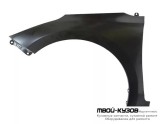 КРЫЛО ПЕРЕДНИЙ ЛЕВАЯ СТОРОНА БЕЗ ОТВ ПОД ПОВТОРИТЕЛЬ (ТАЙВАНЬ) для Hyundai SOLARIS (2017-)