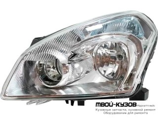 ФАРА ЛЕВАЯ СТОРОНА С КОРРЕКТОР (КИТАЙ) для Nissan QASHQAI (2007-)