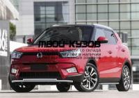 R.5305.001 - ЗАЩИТА ПЕРЕДНЕГО БАМПЕРА d42+d42 (RIVAL) Ssangyong Tivoli (2016-)