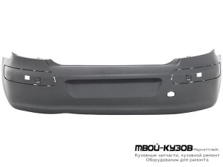 БАМПЕР ЗАДНИЙ (ХЭТЧБЭК) ГРУНТ (ТАЙВАНЬ) для Peugeot 307 (08.2001-)