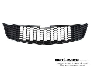 РЕШЕТКА РАДИАТОРА НИЖН ХРОМ-ЧЁРНЫЙ (КИТАЙ) для Chevrolet CRUZE (2009-)