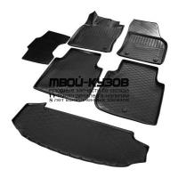 K15105003-1 - КОВРИКИ В САЛОН 6 шт. (RIVAL) Skoda Kodiaq (2016-2020)