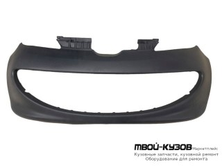 БАМПЕР ПЕРЕДНИЙ ГРУНТ (ИТАЛИЯ) для Peugeot 107 (2005-)