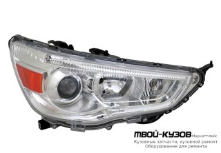 ФАРА ПРАВАЯ СТОРОНА ПОД КОРРЕКТОР (DEPO) для Mitsubishi ASX (2010-)