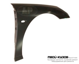 КРЫЛО ПЕРЕДНИЙ ПРАВАЯ СТОРОНА (ТАЙВАНЬ) для Peugeot 407 (2004-)