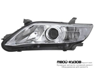 ФАРА ЛЕВАЯ СТОРОНА ПОД КОРРЕКТОР КАТАФОТ (DEPO) БЕЛЫЙ для Toyota CAMRY V40 (01.2006-)