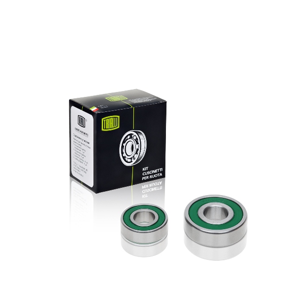 Подшипник генератора ВАЗ-2110 комплект 180303/180202 (TRIALLI)