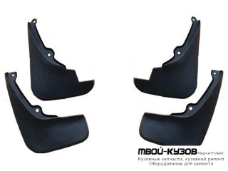 БРЫЗГОВИК ПЕРЕДНИЙ КРЫЛА ЛЕВАЯ + ПРАВАЯ (КОМПЛЕКТ) + ЗАДНИЙ (4 ШТ) (КИТАЙ) для Hyundai VERNA (2006-)