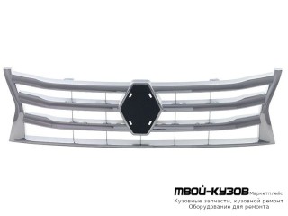 РЕШЕТКА РАДИАТОРА ХРОМ (КИТАЙ) для Renault DUSTER (2010-)