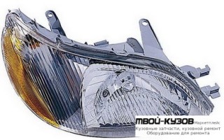 ФАРА ПРАВАЯ СТОРОНА ЕВРОПА (DEPO) для Toyota ECHO (2000-)