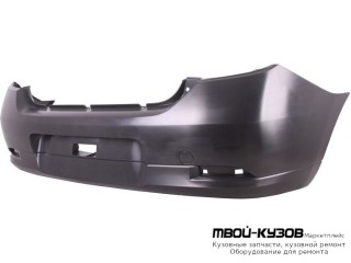 БАМПЕР ЗАДНИЙ (ТАЙВАНЬ) для Renault LOGAN / SANDERO (2014-)