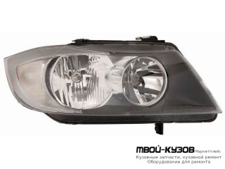 ФАРА ПРАВАЯ СТОРОНА ПОД КОРРЕКТОР (Valeo тип) (DEPO) для BMW E90 СЕДАН / E91 УНИВЕРСАЛ (3 SERIES) (2004-)