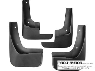 БРЫЗГОВИК ПЕРЕДНИЙ КРЫЛА ЛЕВАЯ + ПРАВАЯ (КОМПЛЕКТ) + ЗАДНИЙ (4 ШТ) (КИТАЙ) для Peugeot 301 (2013-)