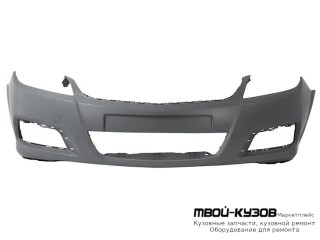 БАМПЕР ПЕРЕДНИЙ ГРУНТ (ТАЙВАНЬ) для Opel VECTRA С (04.2002-) SIGNUM (2003-)