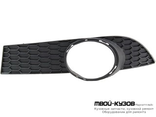 РЕШЕТКА БАМПЕРА ПЕРЕДНИЙ ЛЕВАЯ СТОРОНА П/ПРОТИВОТУМ (ХЭТЧБЭК) (КИТАЙ) для Chevrolet AVEO T255 ХЭТЧБЭК (2008-)