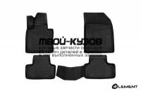 ELEMENT3D5017210k - 3D КОВРИКИ В САЛОН 4 ШТ. (Element) Volvo XC60 (2017-2020) (2017-)