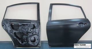 ДВЕРЬ ЗАДНИЙ ЛЕВАЯ СТОРОНА (КИТАЙ) для Nissan ALMERA G15 (2013-)