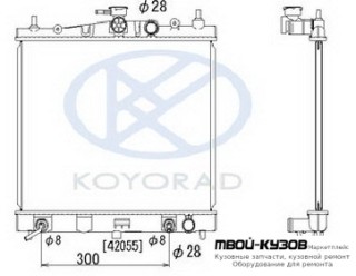РАДИАТОР ОХЛАЖДЕНИЯ AT 1.2 1.4 для Renault CLIO (2006-), Nissan MICRA (2003-), Nissan NOTE (01.2006-) E11E