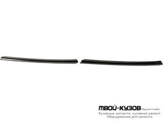 МОЛДИНГ РЕШЕТКИ РАДИАТОРА ЛЕВАЯ + ПРАВАЯ (КОМПЛЕКТ) ХРОМ (ИТАЛИЯ) для Renault FLUENCE (2010-)