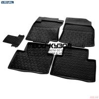64109001 - КОВРИКИ В САЛОН 5 шт. (RIVAL) Nissan X-Trail T32 (2013-2020)