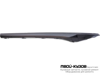 МОЛДИНГ КУЗОВА ЛЕВАЯ СТОРОНА НА ЗАДНИЙ ДВЕРЬ ХРОМ (КИТАЙ) для Renault KAPTUR (2016-)