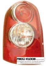 ФОНАРЬ ЗАДНИЙ ВНЕШНИЙ ЛЕВАЯ СТОРОНА (EAGLE EYES) ВНУТРИ КРАСНЫЙ для Mazda MPV (2000-)