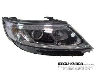 ФАРА ПРАВАЯ СТОРОНА ЛИНЗОВАННАЯ , ДИОД , ВНУТРИ ЧЁРНЫЙ (КИТАЙ) для KIA SORENTO (2013-)