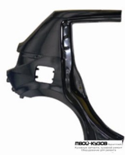 КРЫЛО ЗАДНИЙ ПРАВАЯ СТОРОНА (ХЭТЧБЭК) (КИТАЙ) для Nissan TIIDA (2007-)