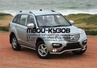 R.3301.001 - ЗАЩИТА ПЕРЕДНЕГО БАМПЕРА d57 волна (RIVAL) Lifan X60 (2012-2016)
