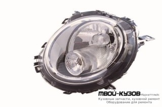 ФАРА ЛЕВАЯ СТОРОНА С КОРРЕКТОР УКАЗАТЕЛЬ ПОВОРОТА (DEPO) ПРОЗРАЧНЫЙН для Mini COOPER (2001-)