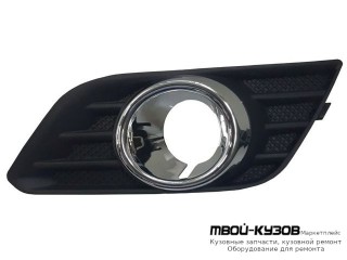 РЕШЕТКА БАМПЕРА ПЕРЕДНИЙ ПРАВАЯ СТОРОНА С ХРОМ МОЛДИНГ (КИТАЙ) для Opel MOKKA (2012-)