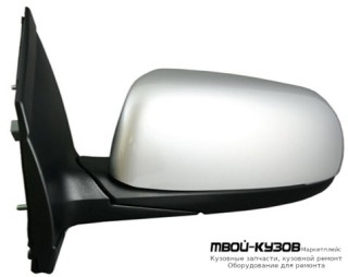 ЗЕРКАЛО ЛЕВАЯ СТОРОНА ЭЛЕКТР С ПОДОГРЕВОМ (CONVEX) ГРУНТ (ТАЙВАНЬ) для KIA PICANTO (2012-)